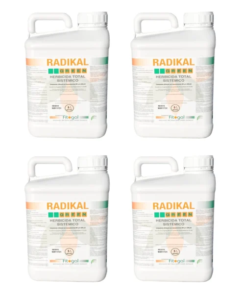 Désherbant Radikal Herbicide 4X5L Glyphosate